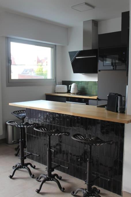 Appt 4 Pers Avec Parking Prive Gratuit Le Touquet Daire Dış mekan fotoğraf